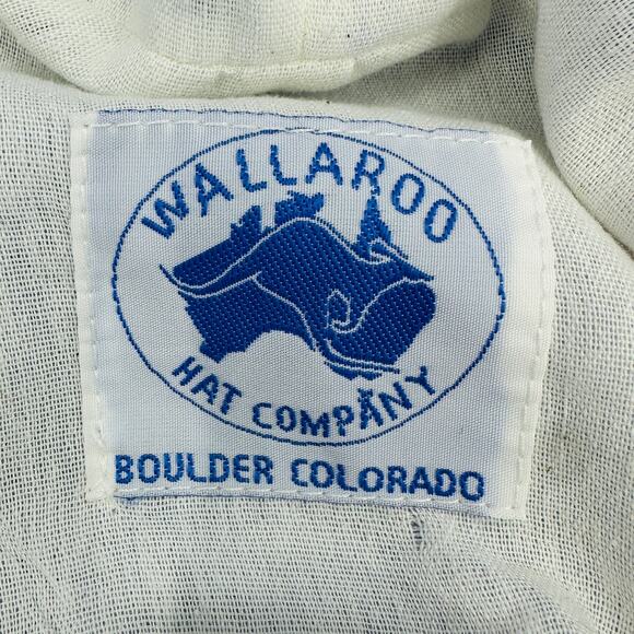 Wallaroo Hat Company Women's Casual Traveler Adjustable Slate Blue Cotton Hat - Picture 9 of 9